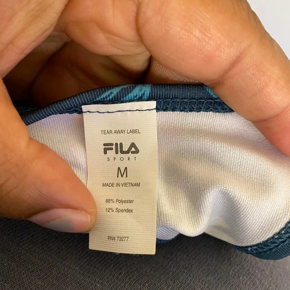 Fila Floral Tank Top Medium - Picture 3 of 3